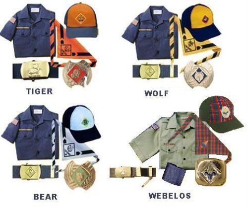 Early Cub Scout Uniforms